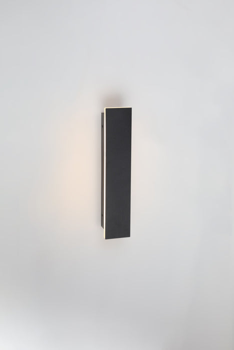 Edge 30 cm 6w Integrated CCT LED Outdoor Wall Light - Black