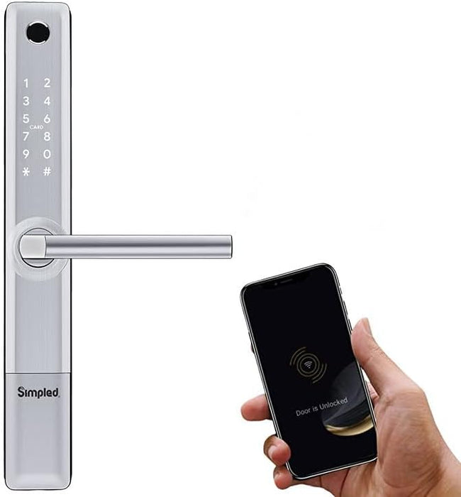 Simpled SF-SPS Slim Series Smart Lock (Bright)