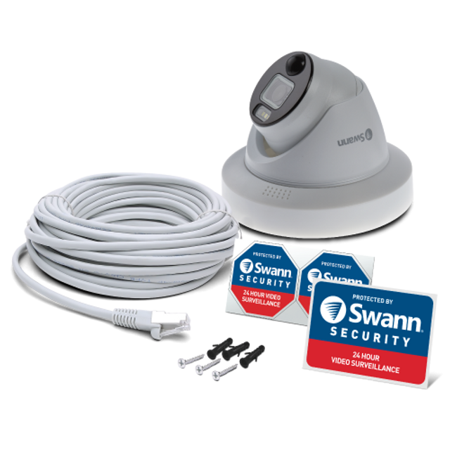 Swann Enforcer IP Cam 4K HD NVR Add-On Dome CCTV Camera