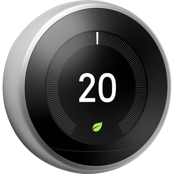 Google Nest Smart Learning Thermostat Pro - Stainless Steel