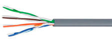 CAT5e Internal COPPER Ethernet Network Cable UTP 305m Grey