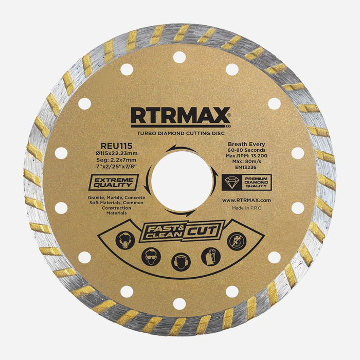 REU115 Normal Diamond Cutting Disc