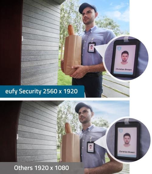 Eufy Video Doorbell 2K (Battery-Powered) with HomeBase 2 and EufyCam 2 Pro Add On Cam *BUNDLE*
