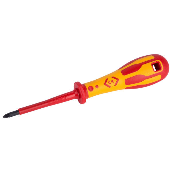 CK Tools T49143-1 Dextro VDE Approved Fully Insulated Soft Grip Electricians PZ Type Screwdriver 10000V