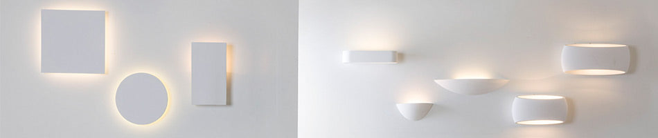 Ceramic Plaster Wall Lights Collection