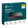 TP-Link VIGI NVR1008H-8MP – 8 Channel PoE+ Network Video Recorder | 4K HDMI, H.265+, ONVIF