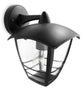 Philips Creek 1x60W 230V Up Outdoor Wall Lantern Black