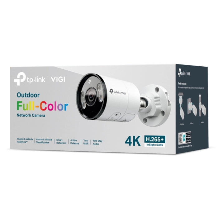 TP-Link VIGI InSight S385 8MP Full-Colour Outdoor Bullet Network Camera