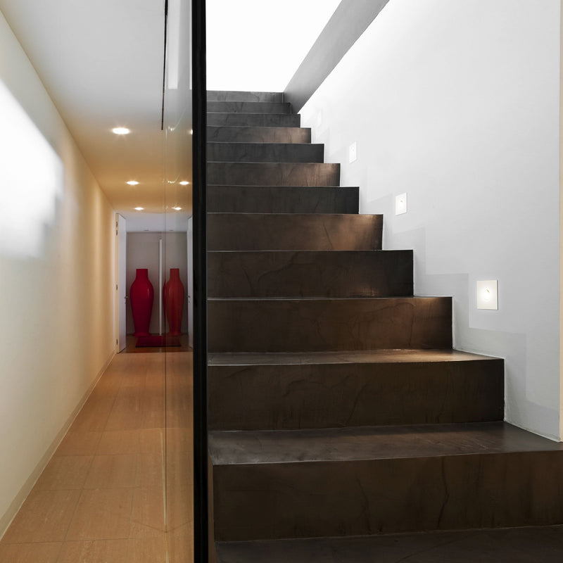 1175004 Tango LED Floor Washer Outdoor Recessed Light Black