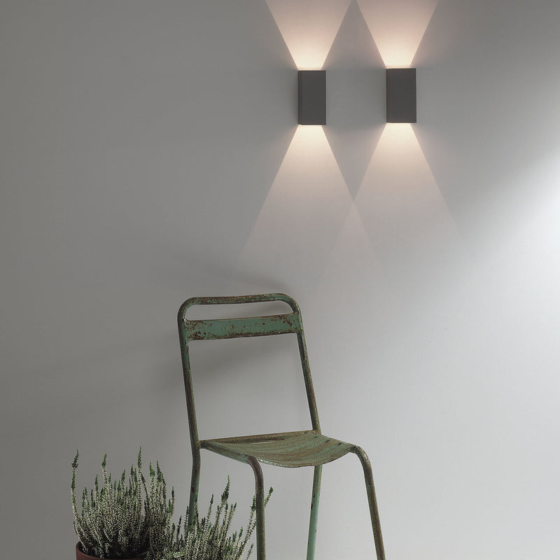 1298020 Oslo 160 LED Outdoor Wall Light Concrete