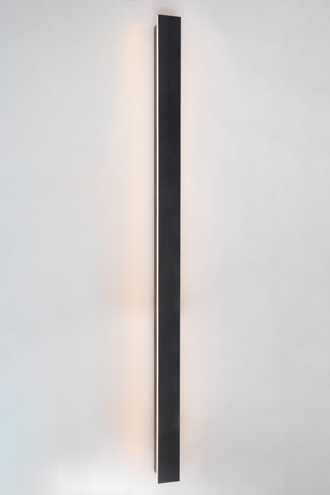 Edge 120 cm 24w Integrated CCT LED Outdoor Wall Light - Black