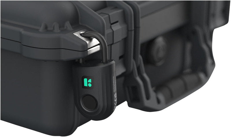 IglooHome Smart Padlock Lite, Fingerprint Lock - Red