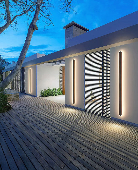 Linear RO 90 cm 15w Integrated CCT LED Outdoor Wall Light - Black