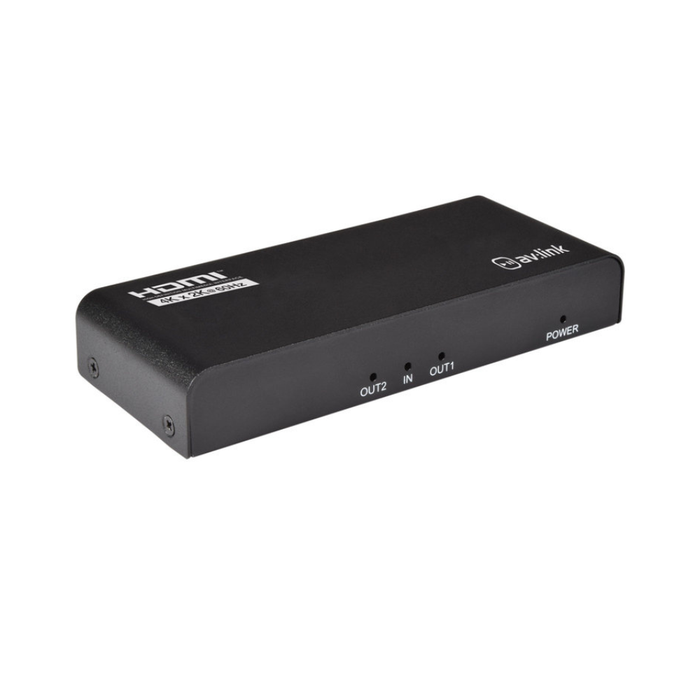 AV:LINK 4K HDMI 1x2 Splitter, 1x2, Up to 3840x2160 @ 60Hz
