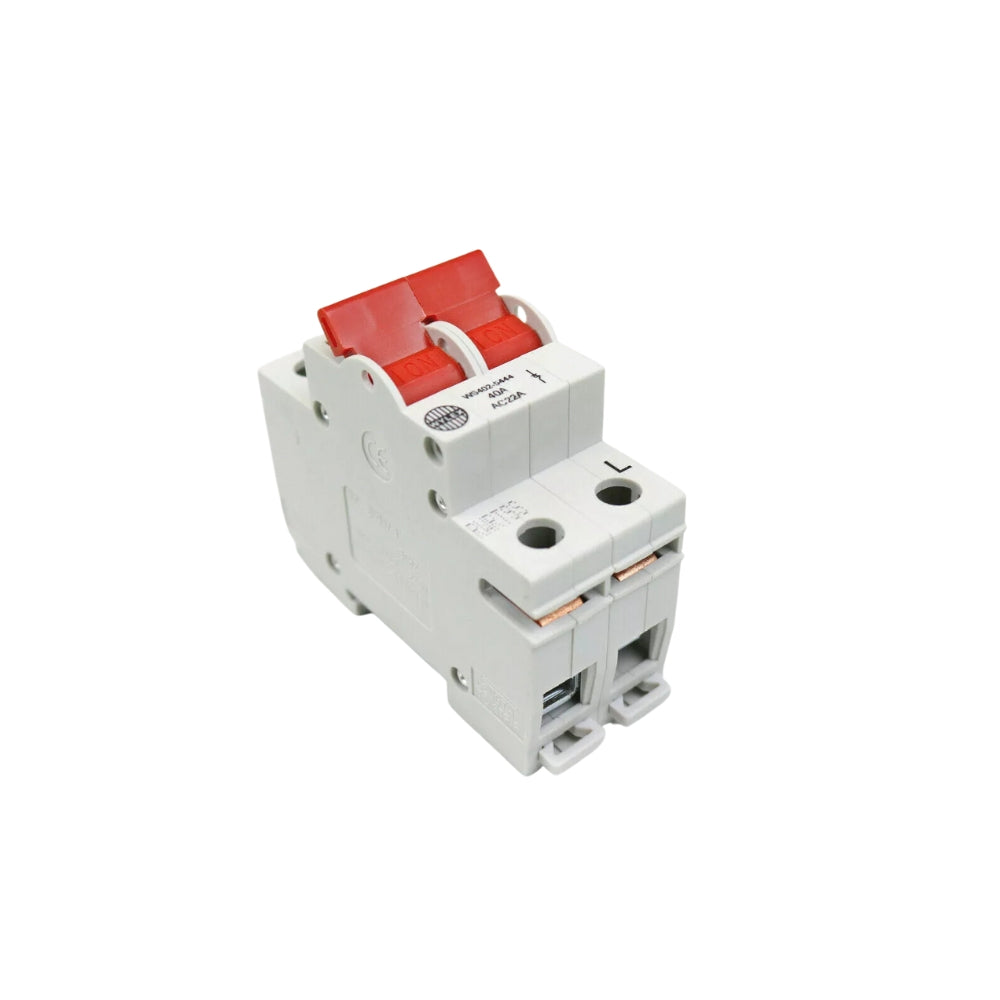 Wylex 40A 2 Pole Mains Isolator Switch