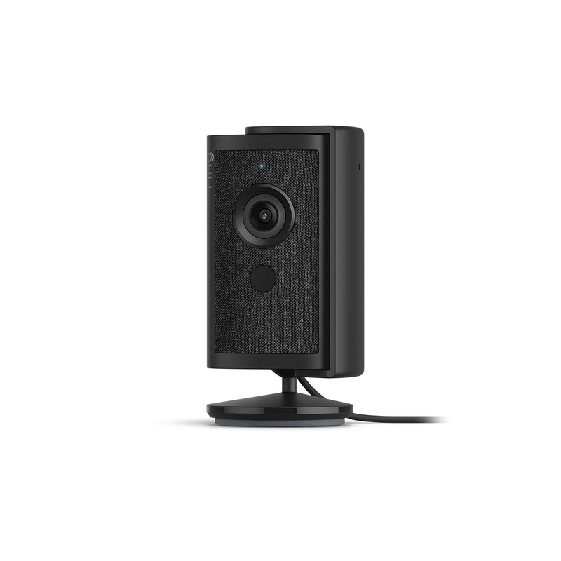 Ring Indoor Camera 4K – Plug-In Security Camera with Auto HDR, Enhanced Zoom & Privacy Cover (Black)