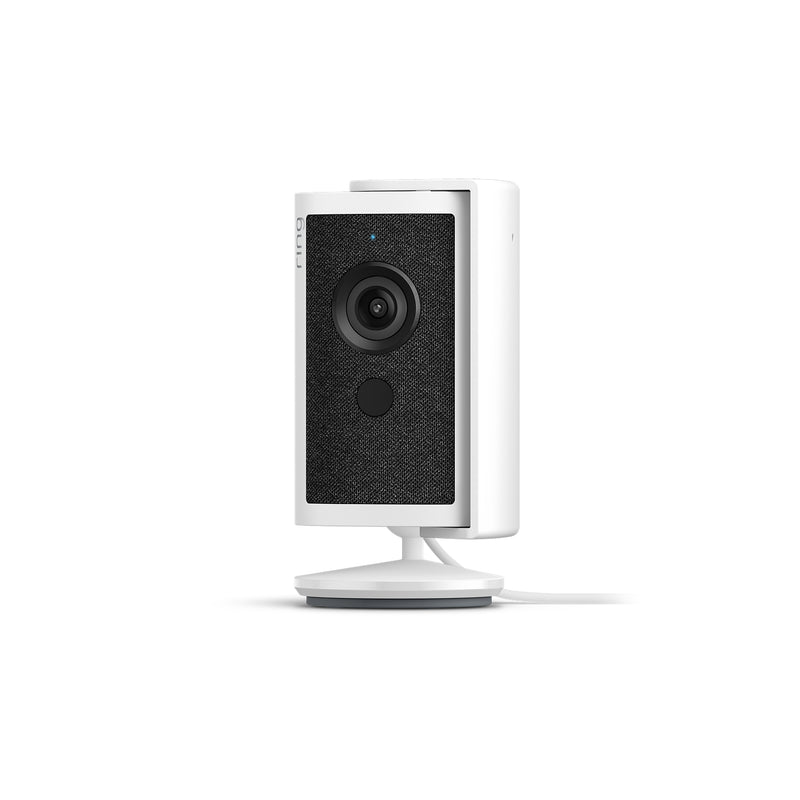 Ring Indoor Camera 4K – Plug-In Security Camera with Auto HDR, Enhanced Zoom & Privacy Cover (White)