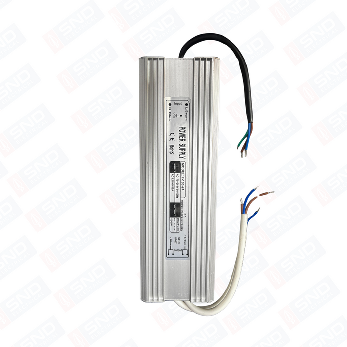 LED Driver Constant Voltage Power Supply Transformer IP67 DC 24V 100W