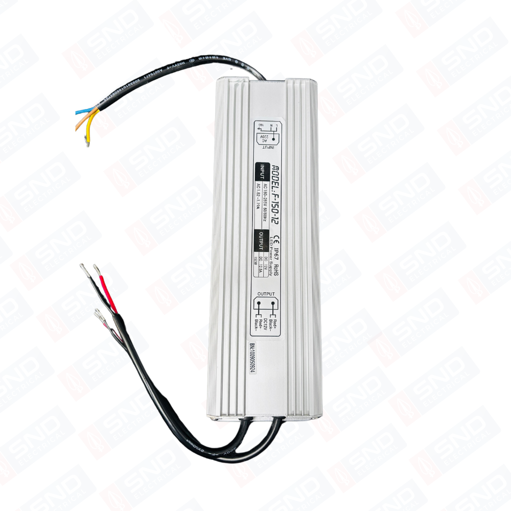 LED Driver Constant Voltage Power Supply Transformer IP67 DC 12V 150W
