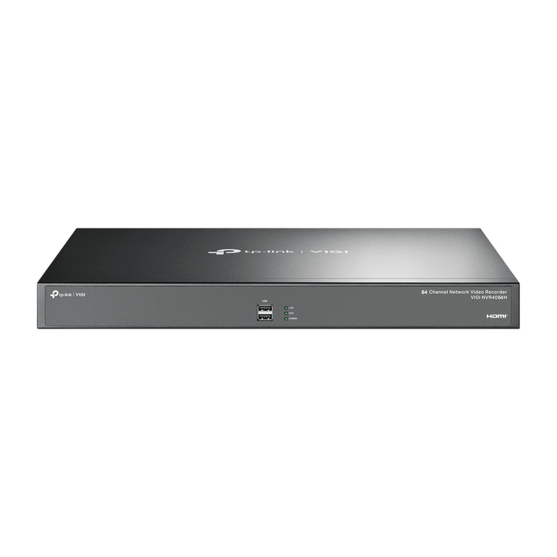 TP-Link VIGI NVR4064H | 64-Channel 4K Network Video Recorder, No HDD, Max 64TB, Dual HDMI, H.265+, Remote Monitoring