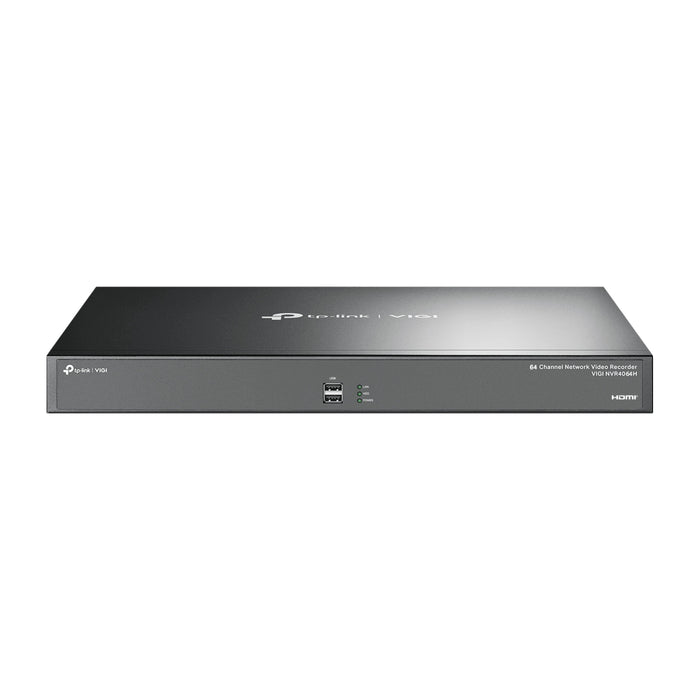 TP-Link VIGI NVR4064H | 64-Channel 4K Network Video Recorder, No HDD, Max 64TB, Dual HDMI, H.265+, Remote Monitoring