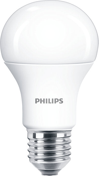 Philips LED 40W A60 E27 Warm White 230V Frosted Glass Pack of 6 Bulbs - Non Dimmable