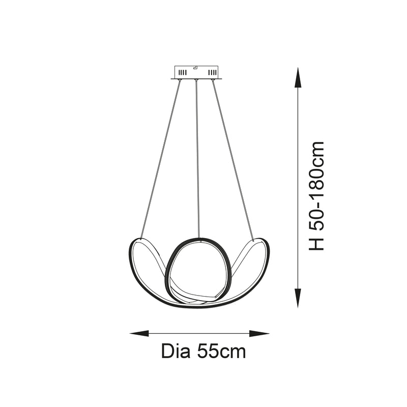 *LN102-2561 Ceiling Light with LED Driver