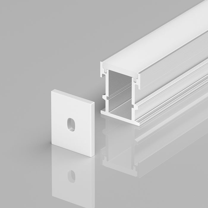 D02 Surface Ceiling/Wall LED Aluminum Profile (21.3X25.8)