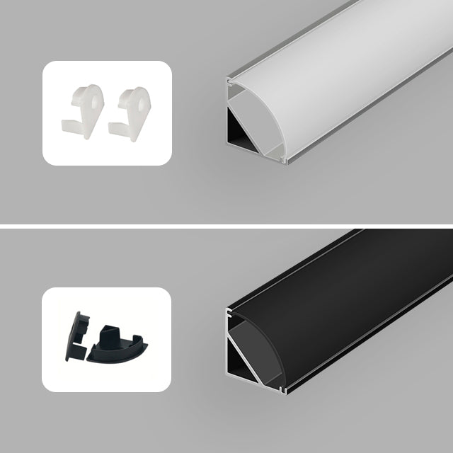 J1616 Surface Ceiling/Wall LED Aluminum Profile (10.5X15.8X15.8)