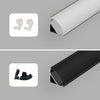 J1616 Surface Ceiling/Wall LED Aluminum Profile (10.5X15.8X15.8)