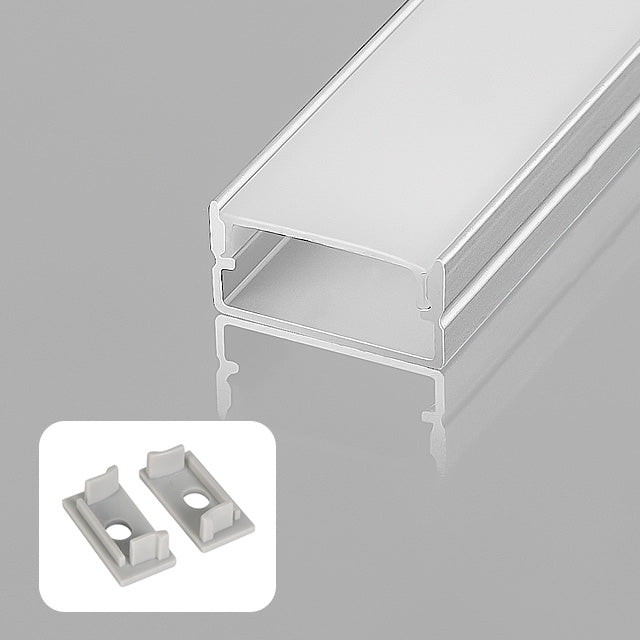 A2010 Surface Ceiling/Wall LED Aluminum Profile (20X10X10)