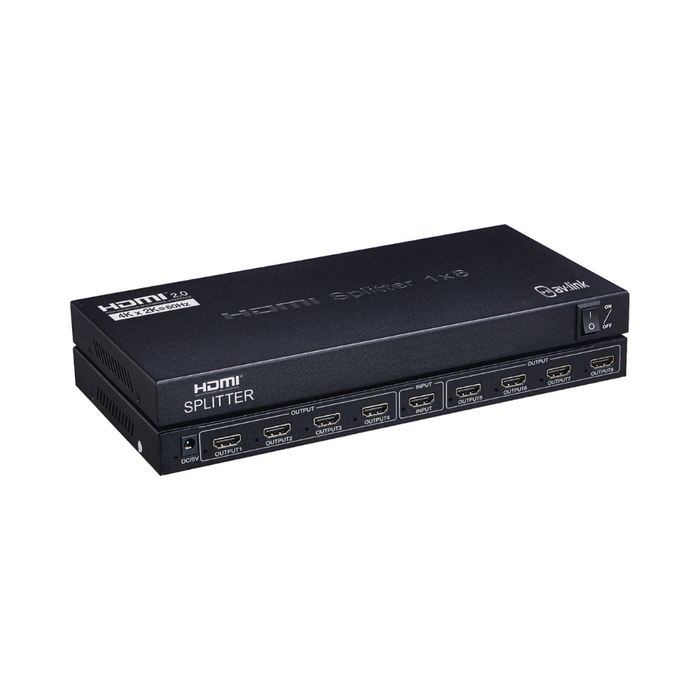 AV: link 4K HDMI Splitter 1x8, 3840 x 2160 @ 60Hz