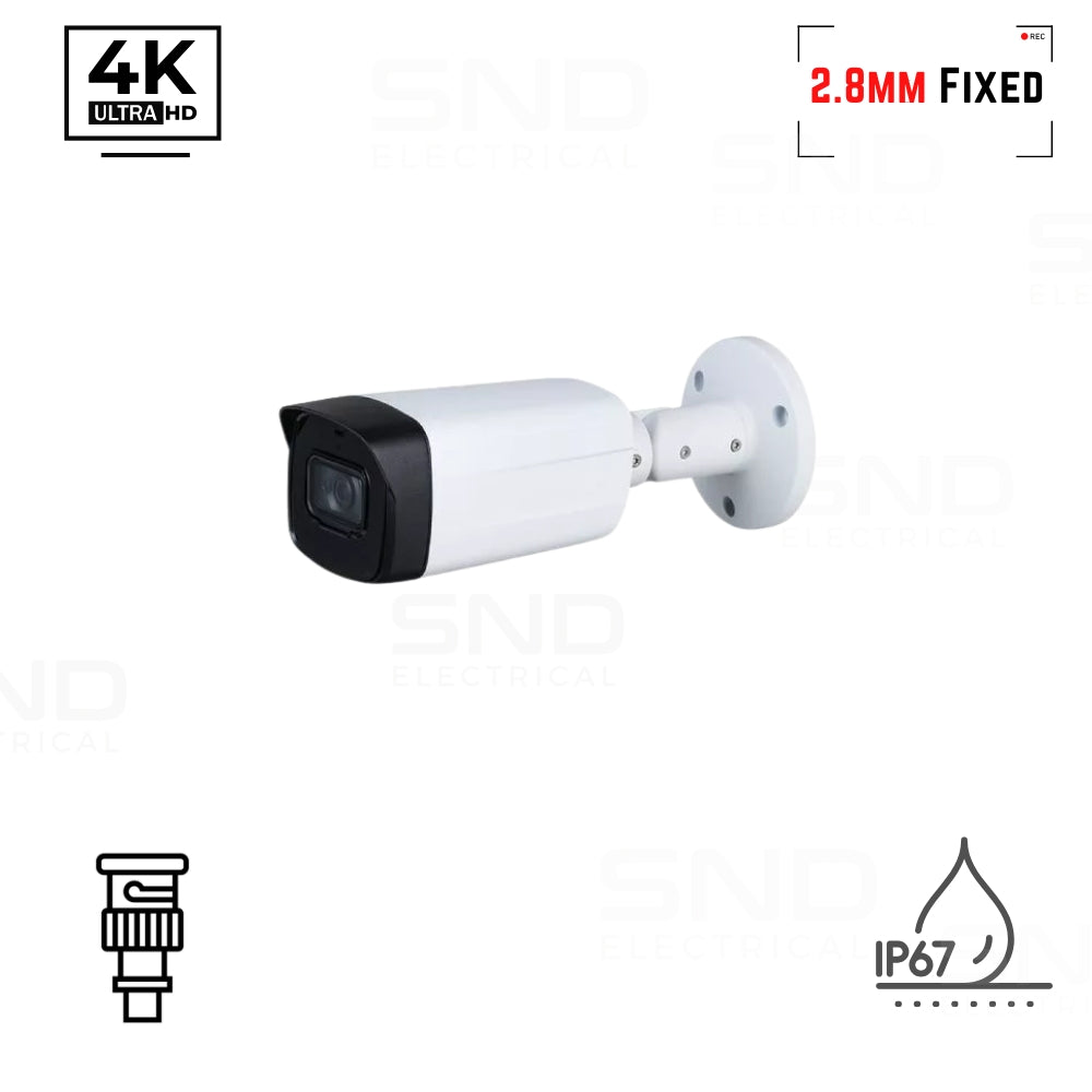 Eagle 4K/8MP Fixed Lens HDCVI IR Bullet Camera