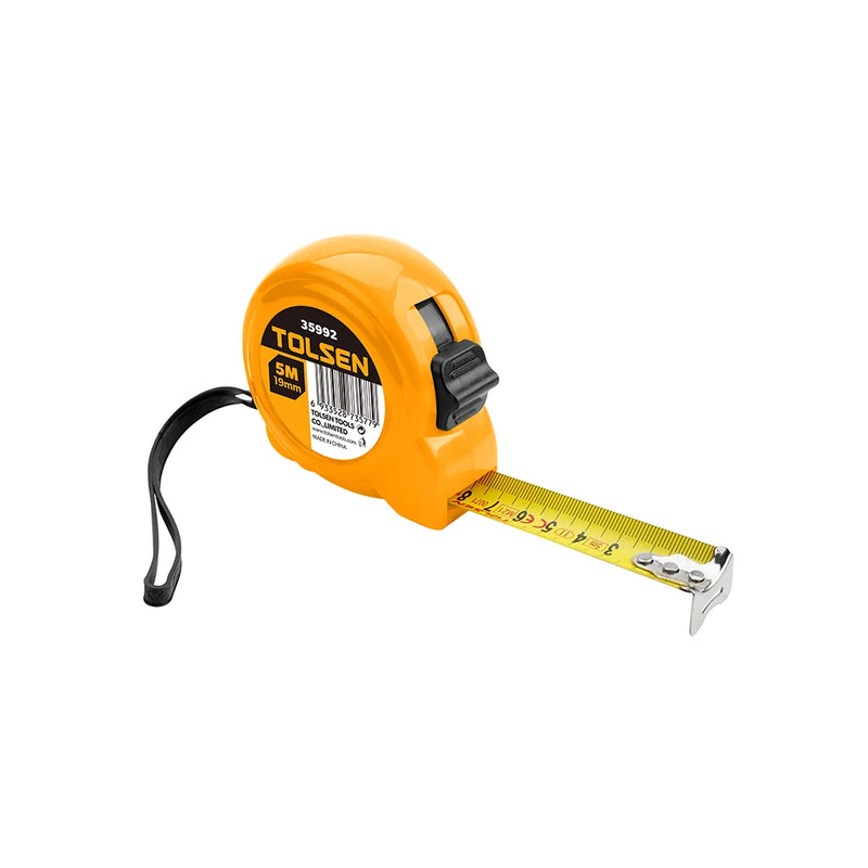 Tolsen Tape Measure 5M x 19mm Abs Case Metric