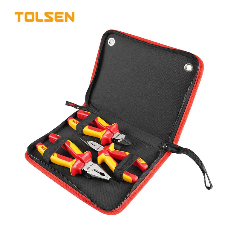 ***NEW*** Tolsen 3PCS Insulated Pliers Set (Premium) V83103
