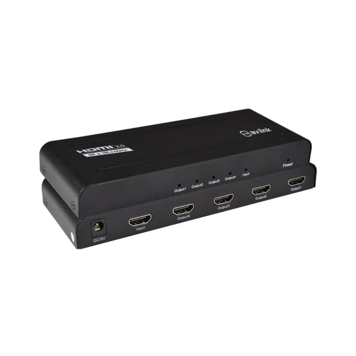 AV:LINK 4K HDMI 1x4 Splitter