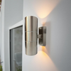 Megalux GU10 Up & Down Light (Stainless Steel Finish)
