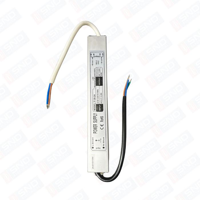 LED Driver Constant Voltage Power Supply Transformer IP67 DC 24V 30W
