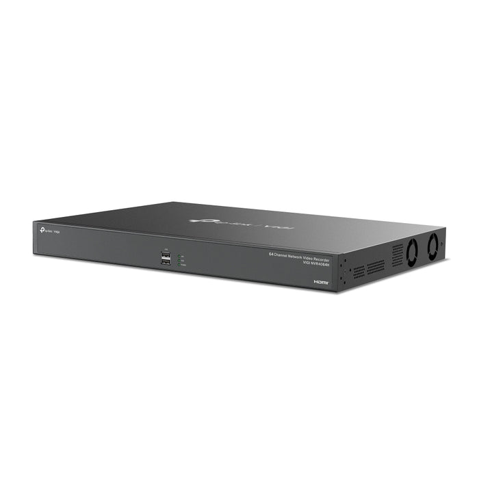 TP-Link VIGI NVR4064H | 64-Channel 4K Network Video Recorder, No HDD, Max 64TB, Dual HDMI, H.265+, Remote Monitoring
