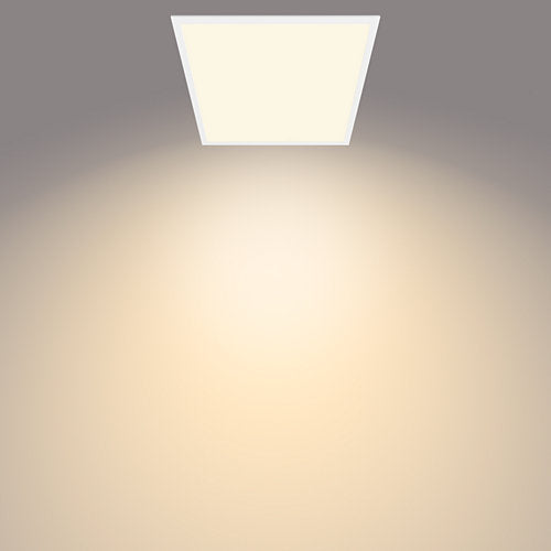 Philips CL560 Functional Ceiling Light, Square Panel 12W 40K  - White