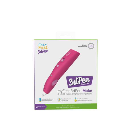 MyFirst 3dPen Make, Wireless & Rechargeable Battery