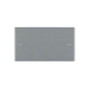 Hamilton Satin Steel Blank Plate