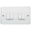 Crabtree Capital 4174 10Ax 4 Gang 2 Way Switch - SND Electrical Ltd