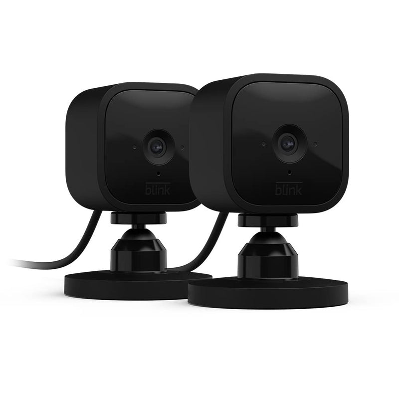 Blink Mini 2 - 2Pack Indoor/Outdoor Plug-In Camera Black