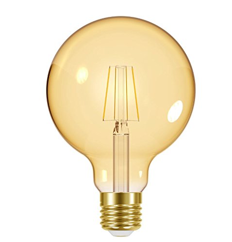 Energizer Gold G95 E27 Dimmable LED Filament Bulb 5W 2200K (S15028)