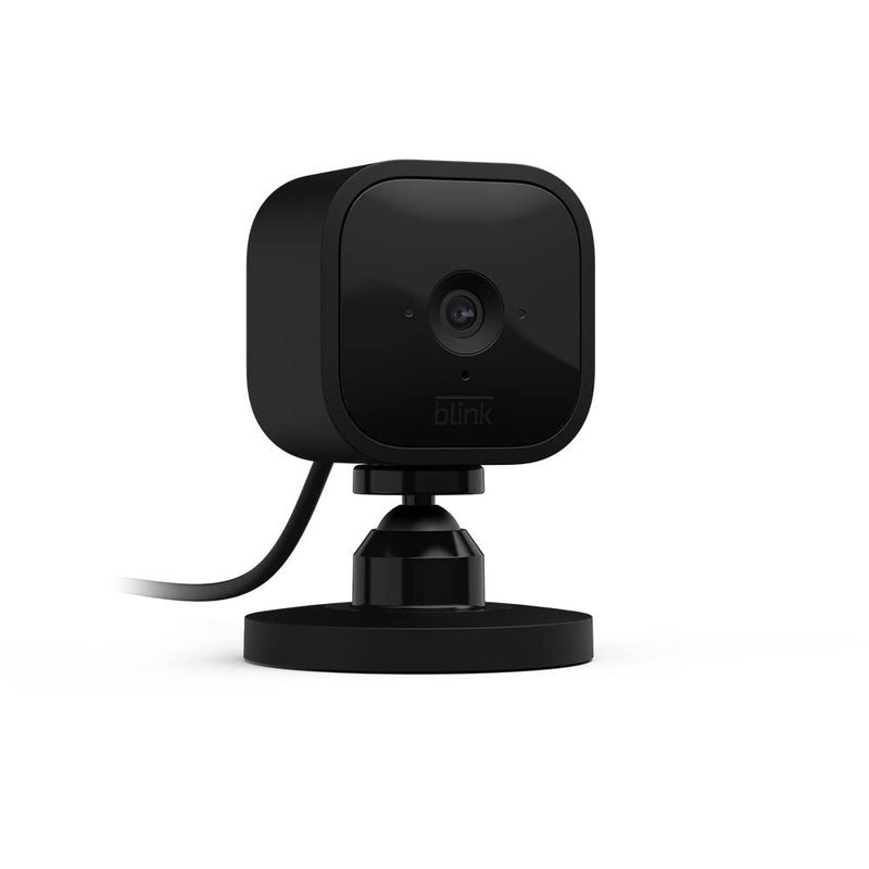 Blink Mini | Indoor plug-in pet security camera, 1080p HD - Black