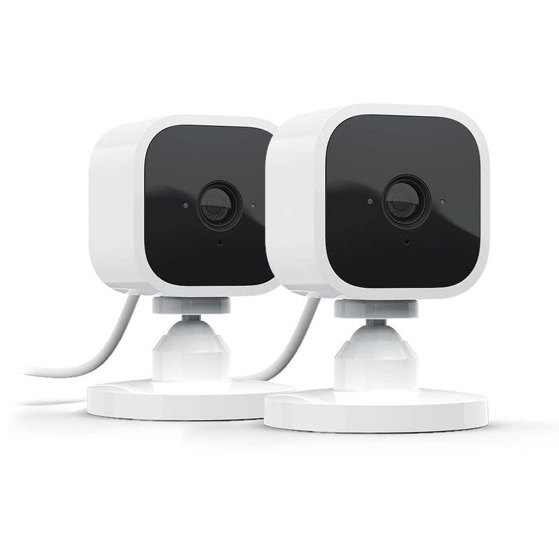Blink Mini - 2Pack | Indoor plug-in pet security camera, 1080p HD - Black *