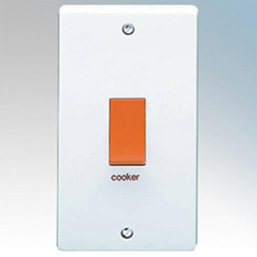Crabtree Capital 4500/1 50A Dp Switch Marked Cooker - SND Electrical Ltd