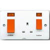 Crabtree Capital 4521/1 45A Slim Cooker Control Unit - SND Electrical Ltd