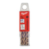 Milwaukee RED COBALT 5.0mm HSS-G metal drill bits 10 pack